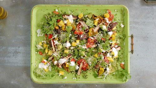 Jamie's 15-Minute Meals Season 1 Episode 13 - Grilled Steak and Blackened Chicken