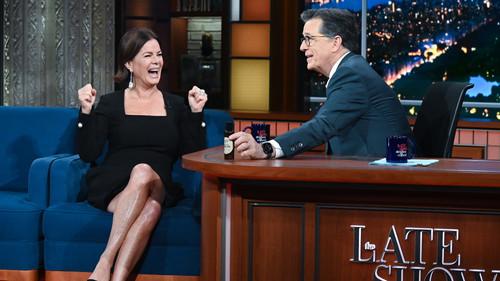 The Late Show with Stephen Colbert Season 8 Episode 21 - George Stephanopoulos, Marcia Gay Harden