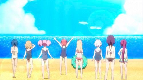 YuruYuri: Happy Go Lily Season 1 Episode 4 - Summer's Great Harvest Festival