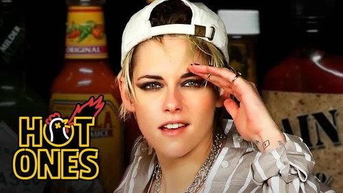 Hot Ones Season 10 Episode 9 - Kristen Stewart Brings the Angels to Eat Spicy Wings