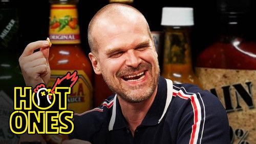 Hot Ones Season 15 Episode 8 - David Harbour Feels Out of Control While Eating Spicy Wings