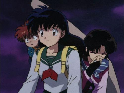 InuYasha Season 1 Episode 32 - Kikyo & Inuyasha, Into the Miasma