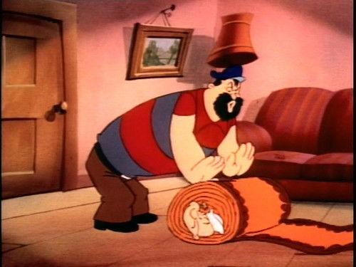 The All-New Popeye Hour Season 3 Episode 9 - Olive's Devastating Decorators