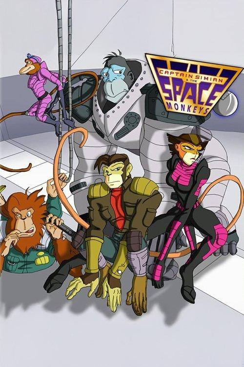 Captain Simian & the Space Monkeys poster
