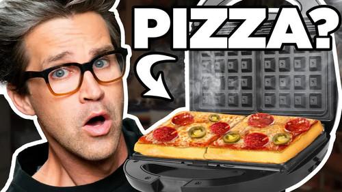 Good Mythical Morning Season 18 Episode 7 - Putting Weird Things In A Waffle Maker (Test)
