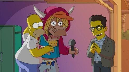 The Simpsons Season 32 Episode 15 - Do Pizza Bots Dream of Electric Guitars