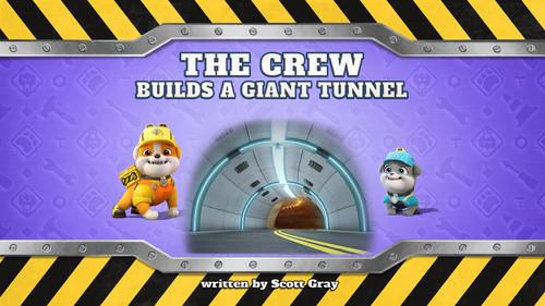 Rubble & Crew Season 3 Episode 13 - The Crew Builds a Giant Tunnel