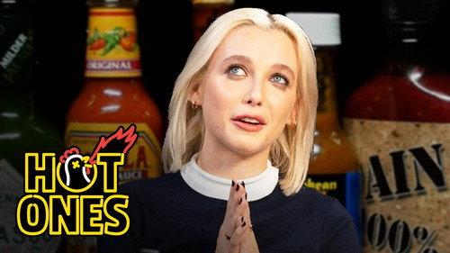 Hot Ones Season 19 Episode 6 - Emma Chamberlain Has a Spiritual Awakening While Eating Spicy Wings