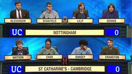 University Challenge Season 45 Episode 23 - Nottingham v St Catharine's College, Cambridge
