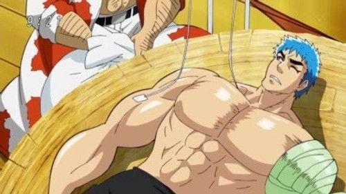 Toriko Season 1 Episode 39 - Race to Finish! Will It Be Toriko's Recovery, or Komatsu's Soup?!