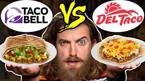Good Mythical Morning Season 20 Episode 13 - Taco Bell vs. Del Taco Taste Test | Food Feuds