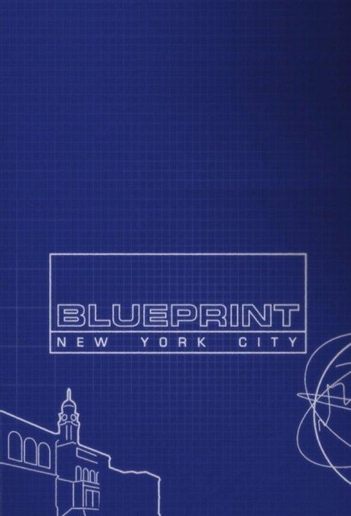 Blueprint: New York City poster
