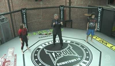 Tosh.0 Season 4 Episode 8 - MMA Girl Chokes Out Guy (Rematch)