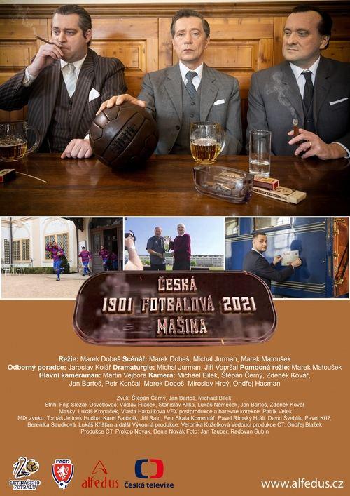Česká fotbalová mašina poster