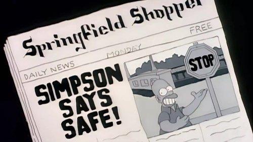 The Simpsons Season 1 Episode 3 - Homer's Odyssey