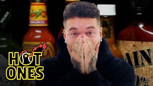 Hot Ones Season 14 Episode 9 - J Balvin Meets the Devil While Eating Spicy Wings