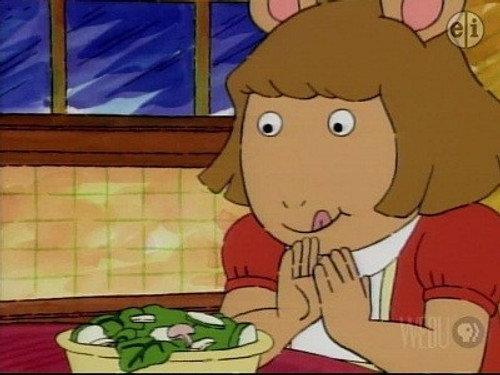 Arthur Season 2 Episode 5 - D.W., the Picky Eater