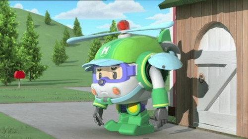 Robocar Poli Season 1 Episode 2 - SchoolB’s Present