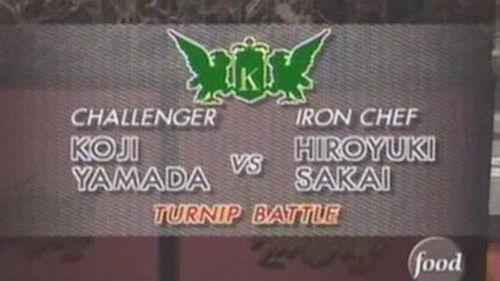 Iron Chef Season 3 Episode 3 - Sakai vs Koji Yamada (Turnip Battle)