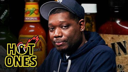 Hot Ones Season 15 Episode 9 - Michael Che Gs Up While Eating Spicy Wings