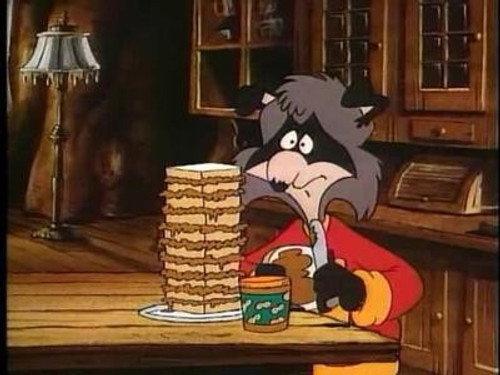 The Raccoons Season 3 Episode 2 - Paperback Hero!