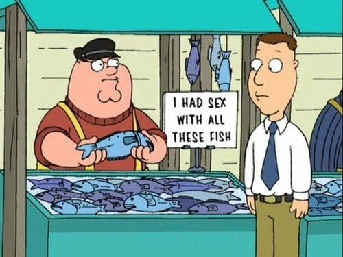 Family Guy Season 3 Episode 10 - Fish Out of Water