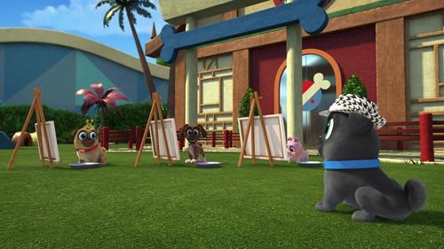 Puppy Dog Pals Season 5 Episode 3 - The Puppy Outdoor Play Day Games