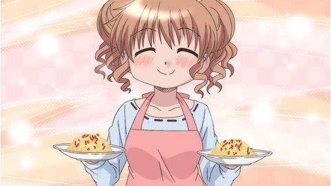 Hidamari Sketch Season 3 Episode 8 - May 13th-14th: Yuno Crab / September 26th-27th: Eggplants Really Are Great