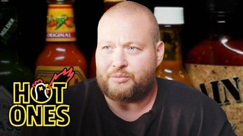 Hot Ones Season 12 Episode 8 - Action Bronson Shakes It Out While Eating Spicy Wings
