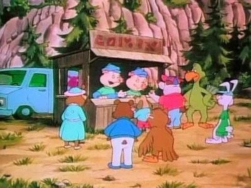 The Raccoons Season 4 Episode 11 - Stealing the Show!