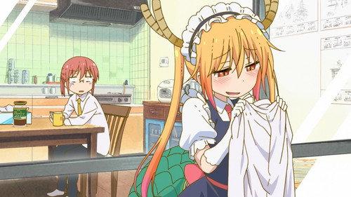 Miss Kobayashi's Dragon Maid Season 1 Episode 1 - The Strongest Maid in History, Tohru! (Well, She is a Dragon)