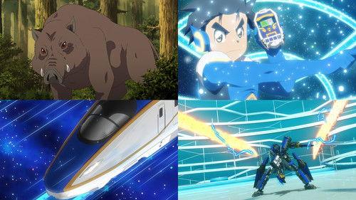 Shinkansen Henkei Robo Shinkalion: THE ANIMATION Season 2 Episode 5 - Protect the Forest! Shinkalion Z E7 Kagayaki