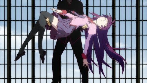 Monogatari Season 1 Episode 1 - Hitagi Crab (1)