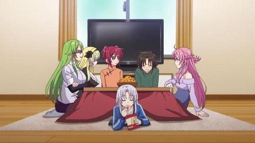 Mother of the Goddess' Dormitory Season 1 Episode 9 - Sutea Reflects on the Kotatsu / Koushi Tackles Spring Cleaning