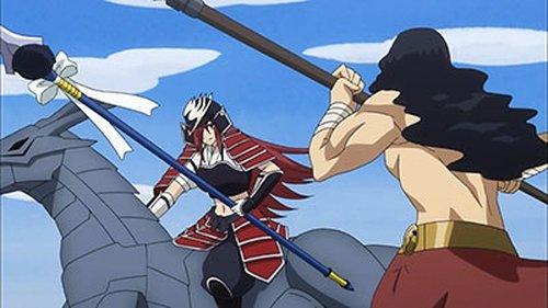 Fairy Tail Season 5 Episode 38 - Erza vs. Sagittarius! Horseback Showdown!