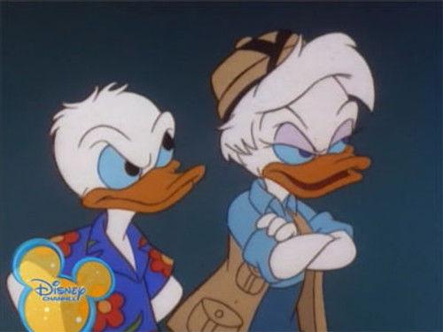 Quack Pack Season 1 Episode 38 - Stunt Double or Nothing