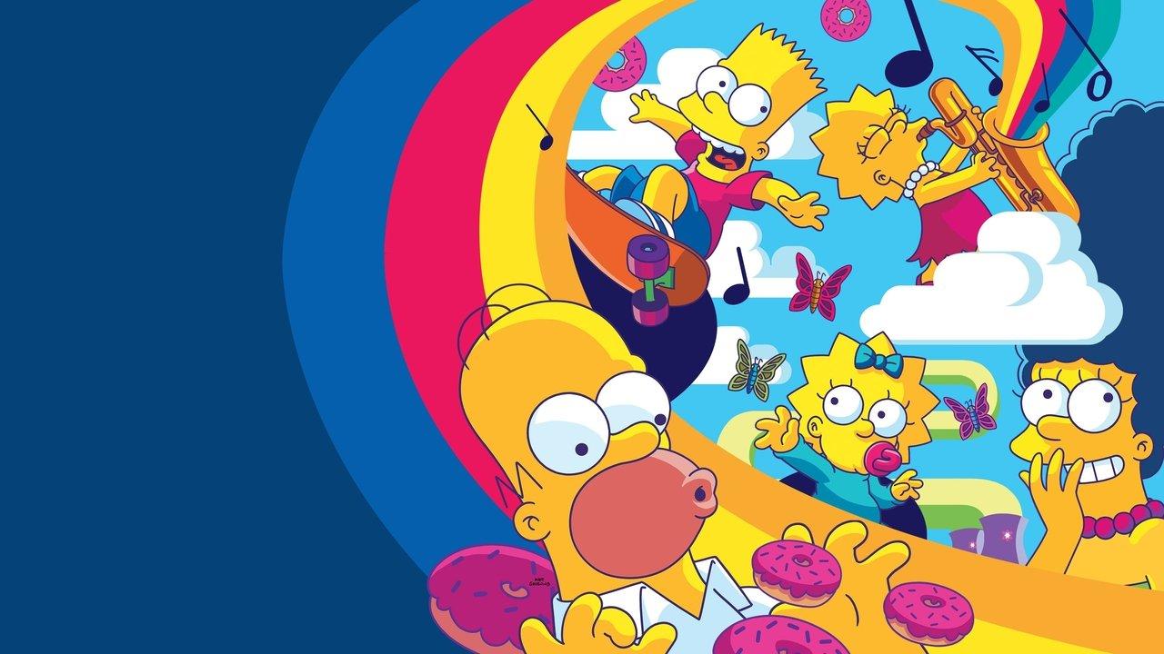 The Simpsons backdrop