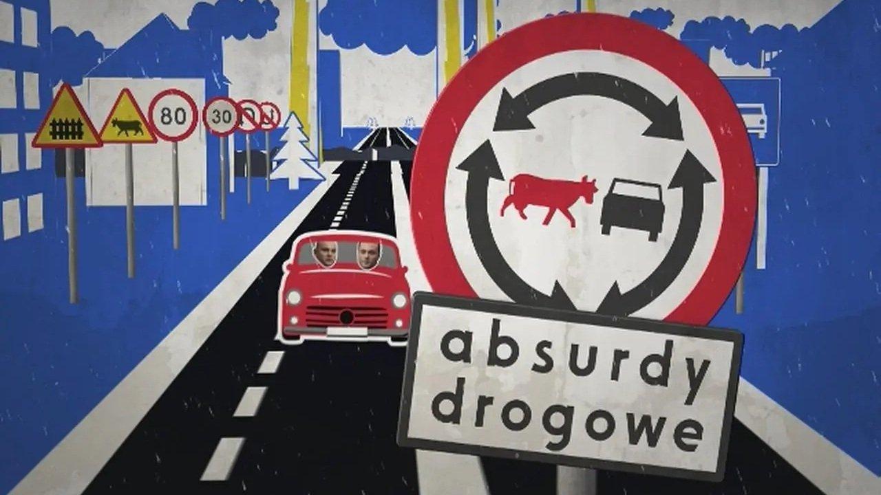 Absurdy drogowe backdrop