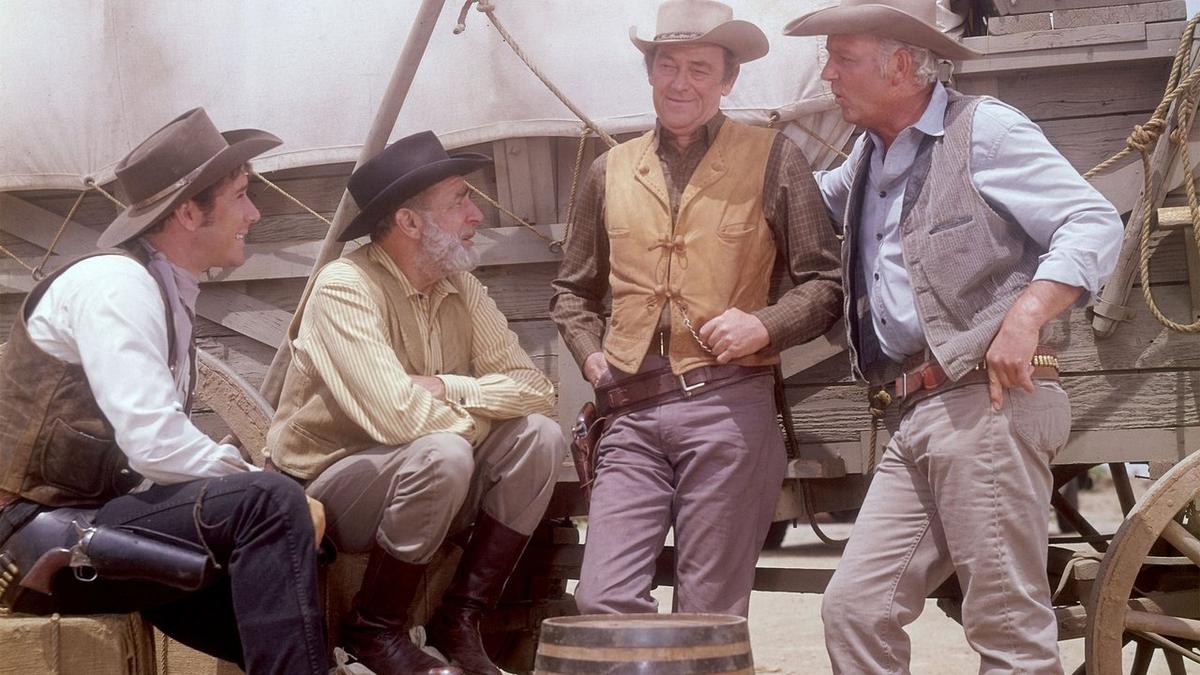 Wagon Train backdrop