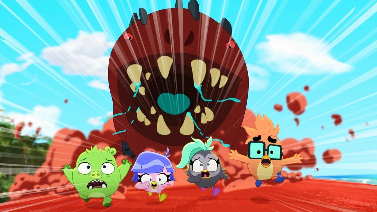 Angry Birds Mystery Island backdrop