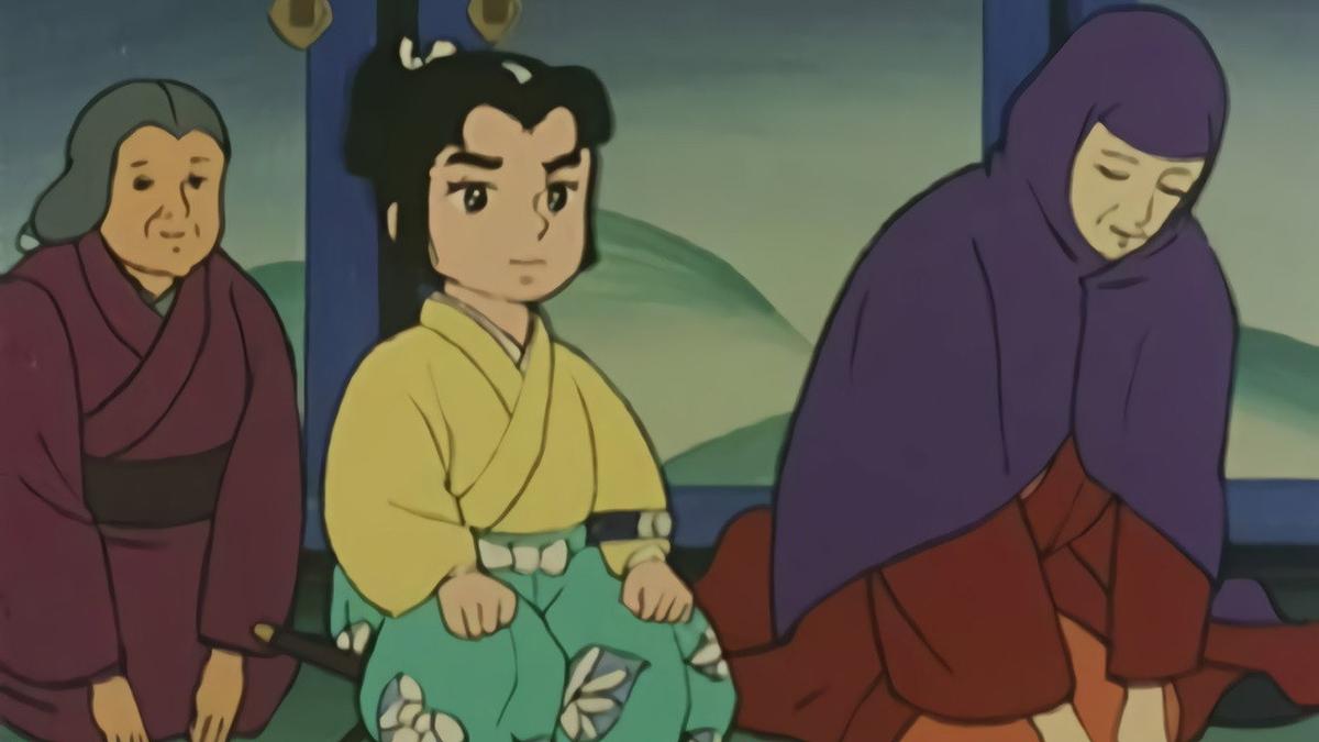 Shonen Tokugawa Ieyasu backdrop