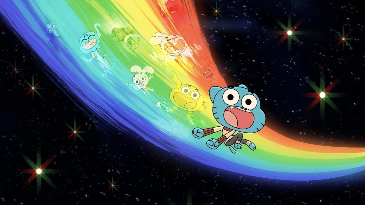 The Wonderfully Weird World of Gumball backdrop