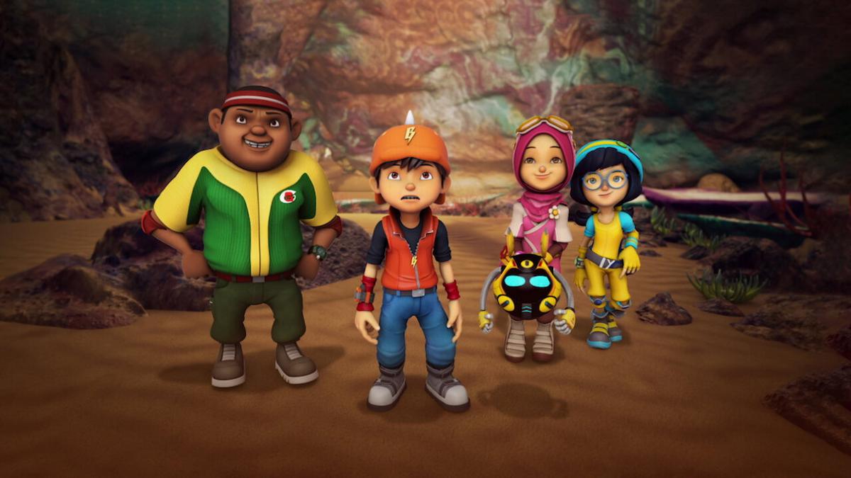 BoBoiBoy Galaxy backdrop