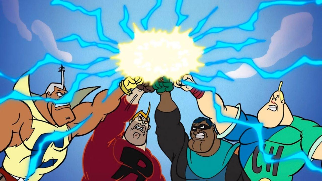 The Ripping Friends backdrop