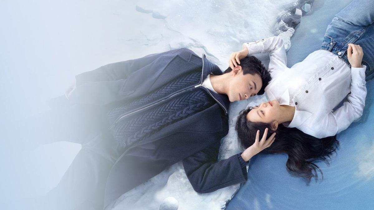 Amidst a Snowstorm of Love backdrop
