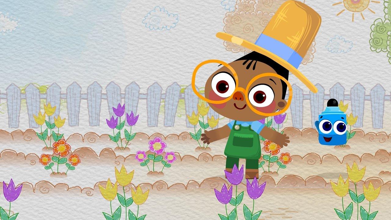 Mona & Sketch backdrop