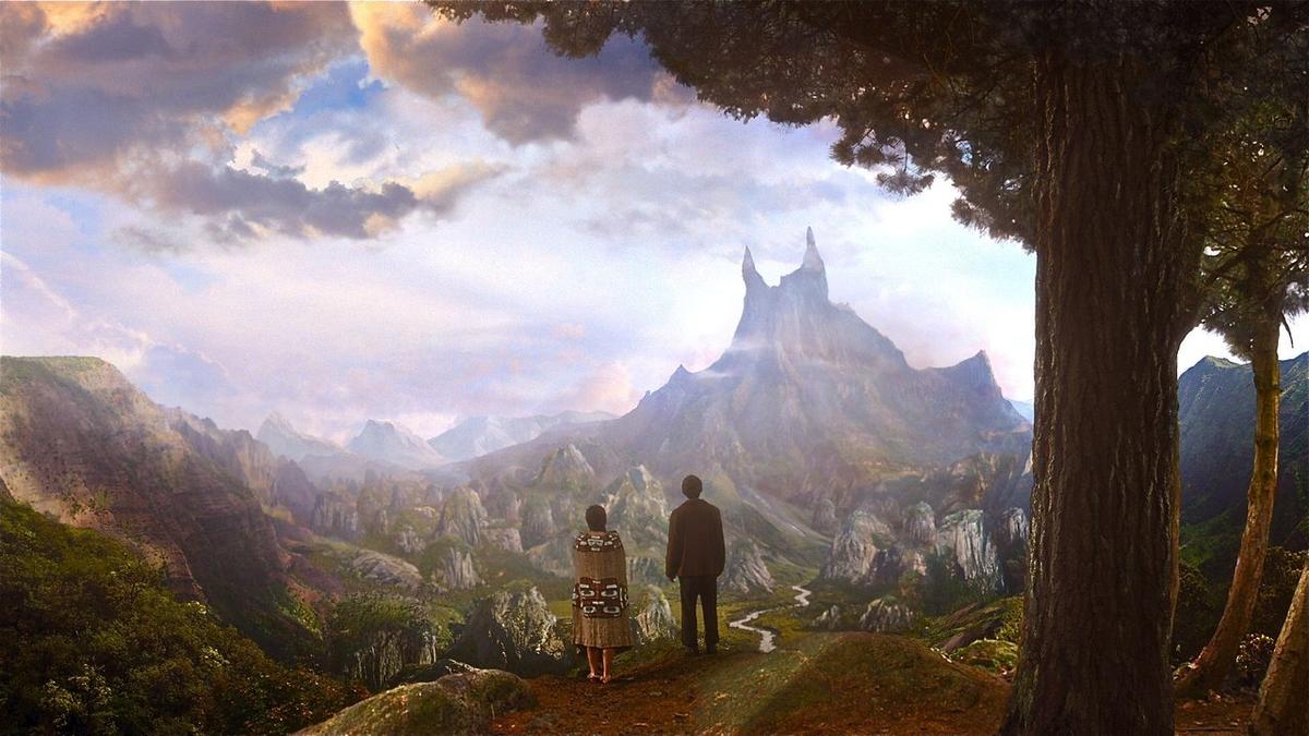 Neverland backdrop
