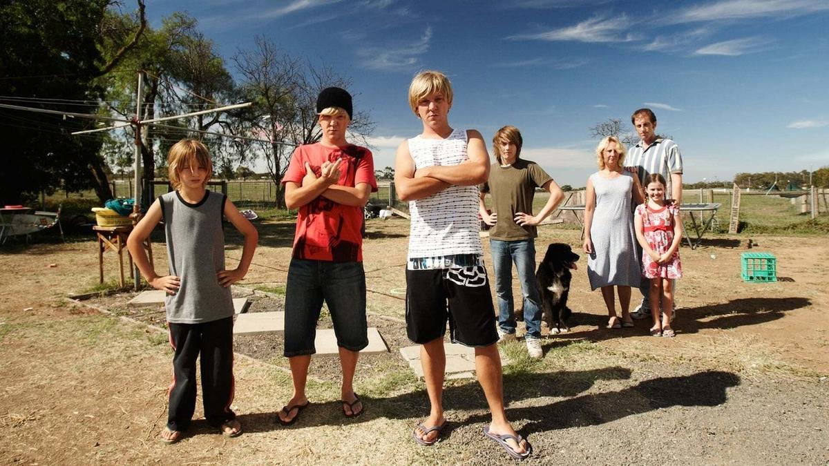 Angry Boys backdrop