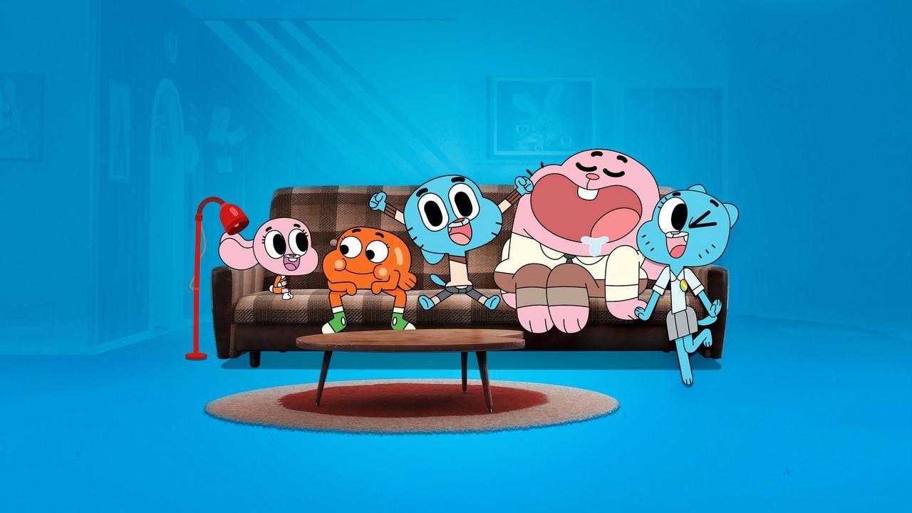 The Amazing World of Gumball backdrop