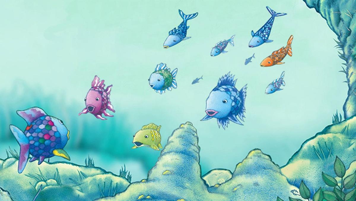 Rainbow Fish backdrop